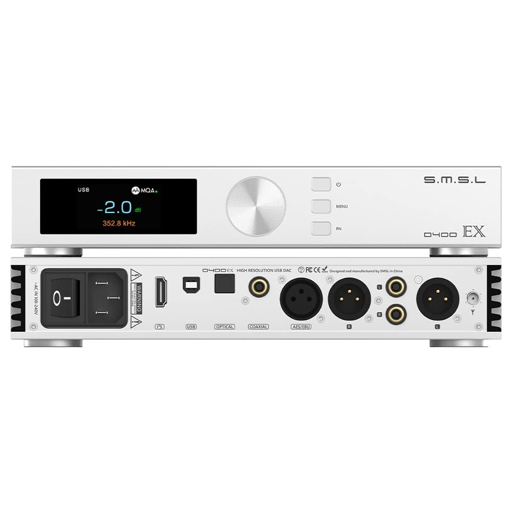 S.M.S.L D400EX  (AK4499EXデュアル搭載) Amazon.co.jp: SMSL D400EX DAC Bluetooth 5.0 D/Aコンバーター